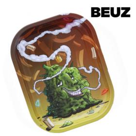 BEUZ - Plateau de roulage Buds métal 18x14cm